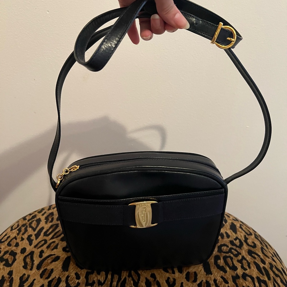 Salvatore Ferragamo Leather Crossbody - Picture 2 of 7